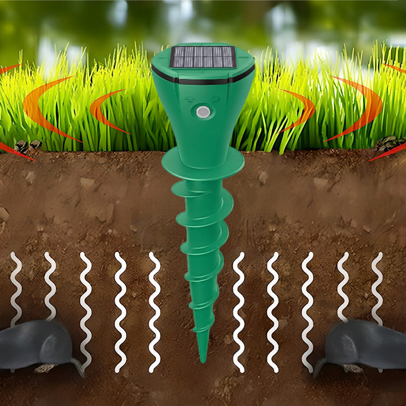 GARDGUARD – Solar Mole Repellent for Reliable Garden Protection