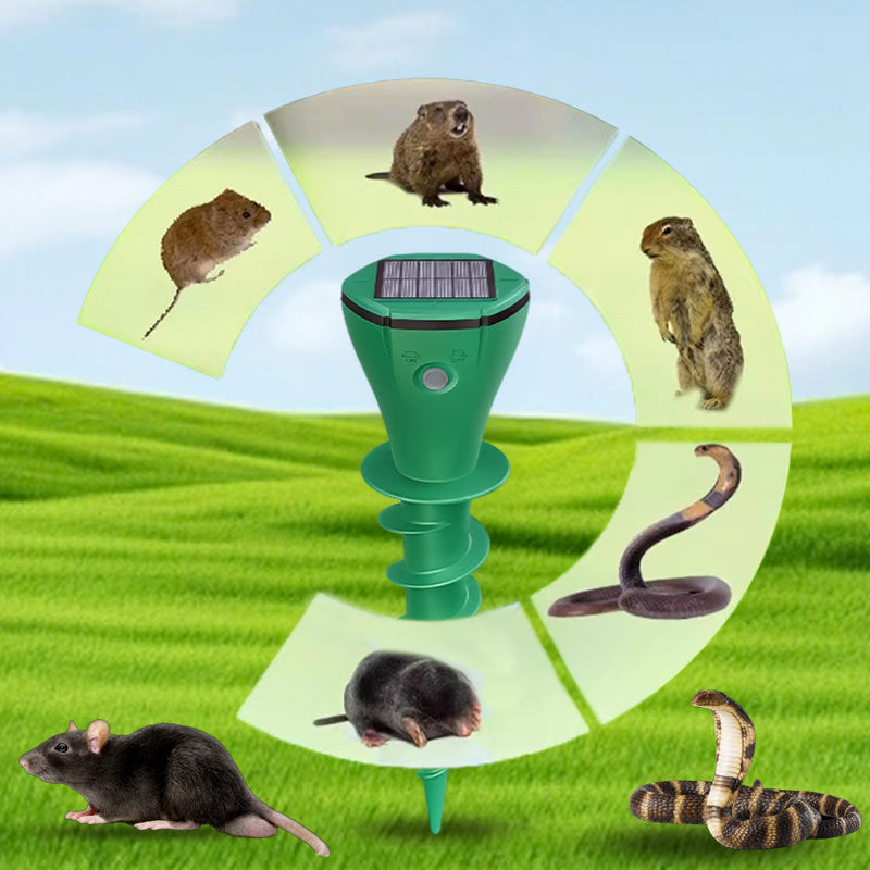 GARDGUARD – Solar Mole Repellent for Reliable Garden Protection