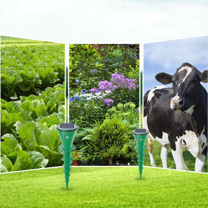 GARDGUARD – Solar Mole Repellent for Reliable Garden Protection