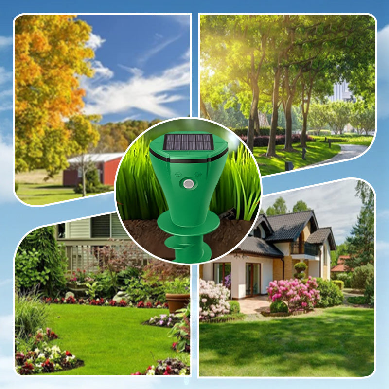 GARDGUARD – Solar Mole Repellent for Reliable Garden Protection