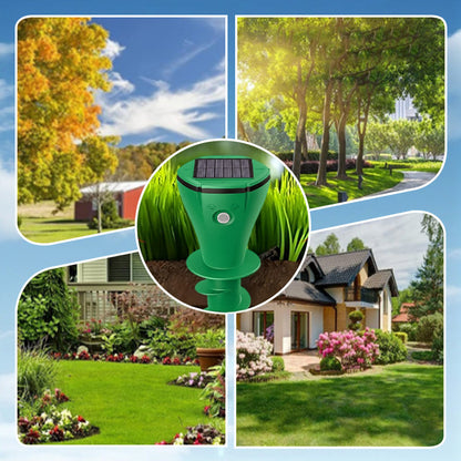 GARDGUARD – Solar Mole Repellent for Reliable Garden Protection