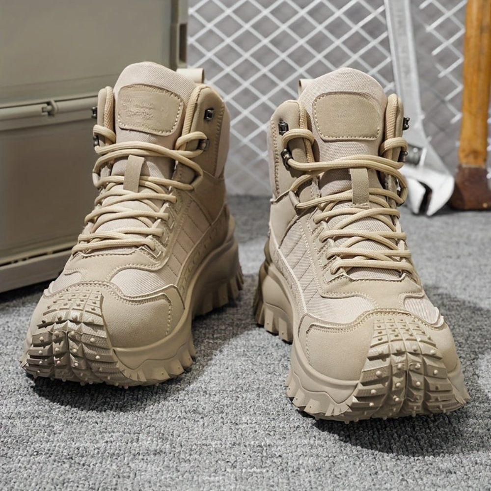 TRAILPEAK – High-Top Hiking Shoes for Outdoor Adventures and Daily Comfort