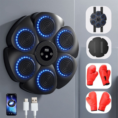 POWERSTRIKE – Interactive Boxing Trainer for Dynamic Home Workouts