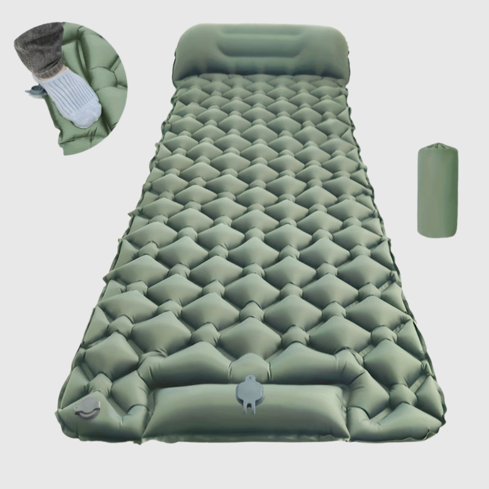 QUICKREST – Inflatable Sleeping Pad for Lightweight Outdoor Hike Comfort