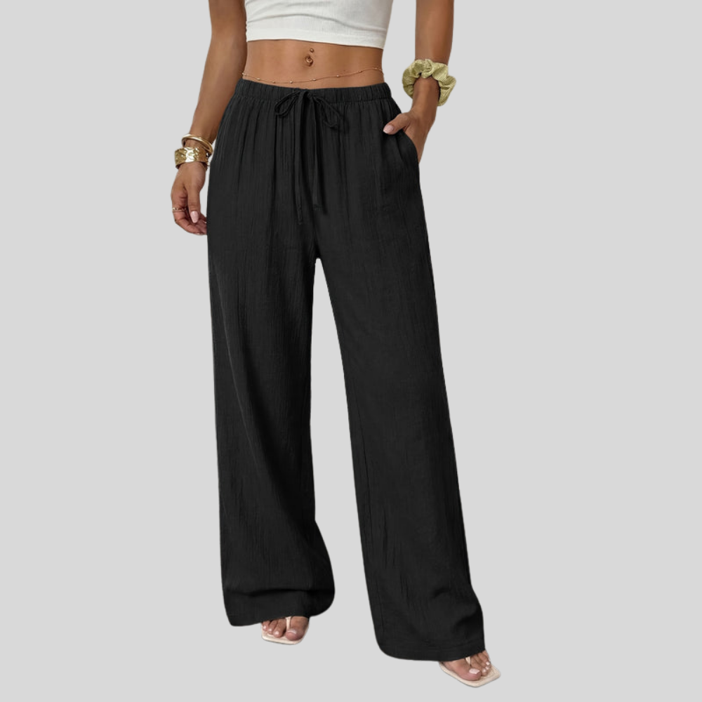 Relaxed Vacation Wide Pants