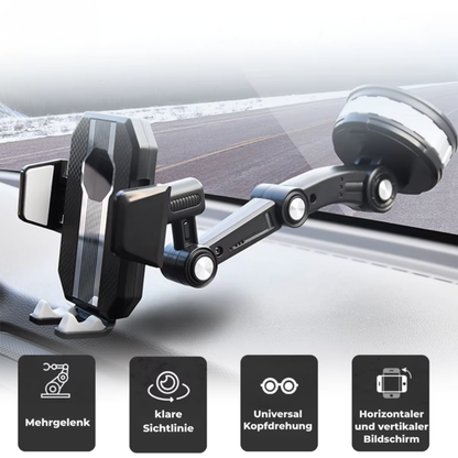 GRIPVAULT – Car Phone Mount with Strong Suction Hold