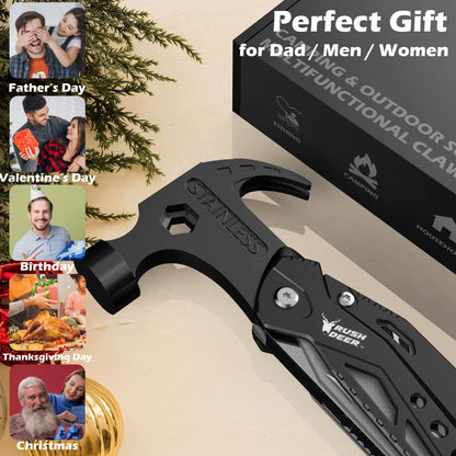 GRIPFORGE – 14 In 1 Hammer Multitool for Outdoor Use