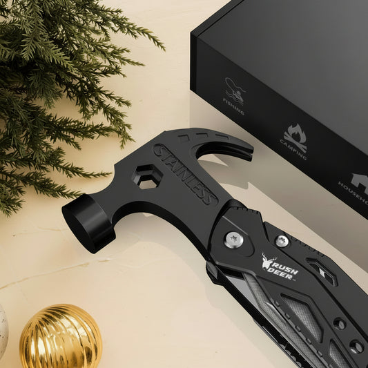 GRIPFORGE – 14 In 1 Hammer Multitool for Outdoor Use