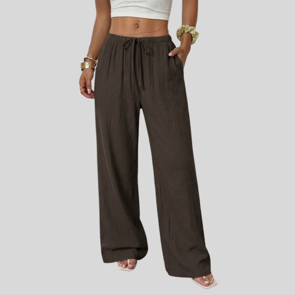 Relaxed Vacation Wide Pants