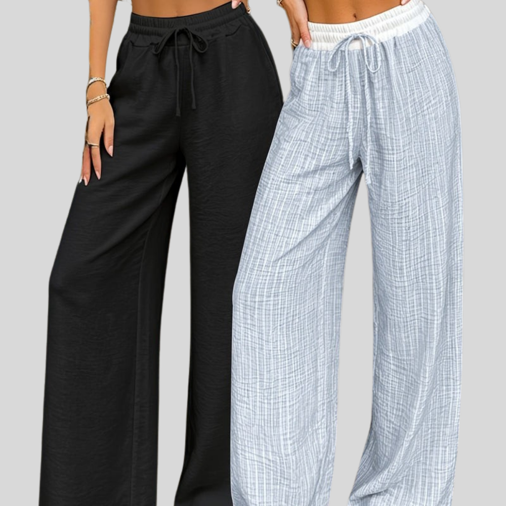 Loose Fit Wide Pants