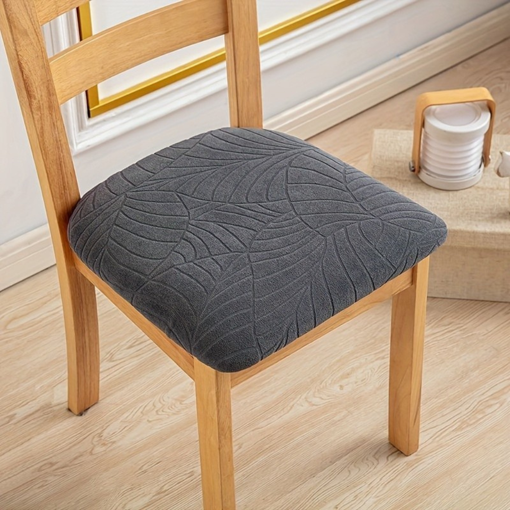 JACQUCOVER – Stretch Jacquard Chair Covers for Instant Dining Chair Renewal