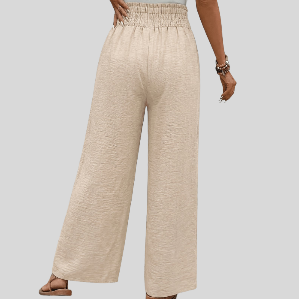 Split Palazzo Wide Pants