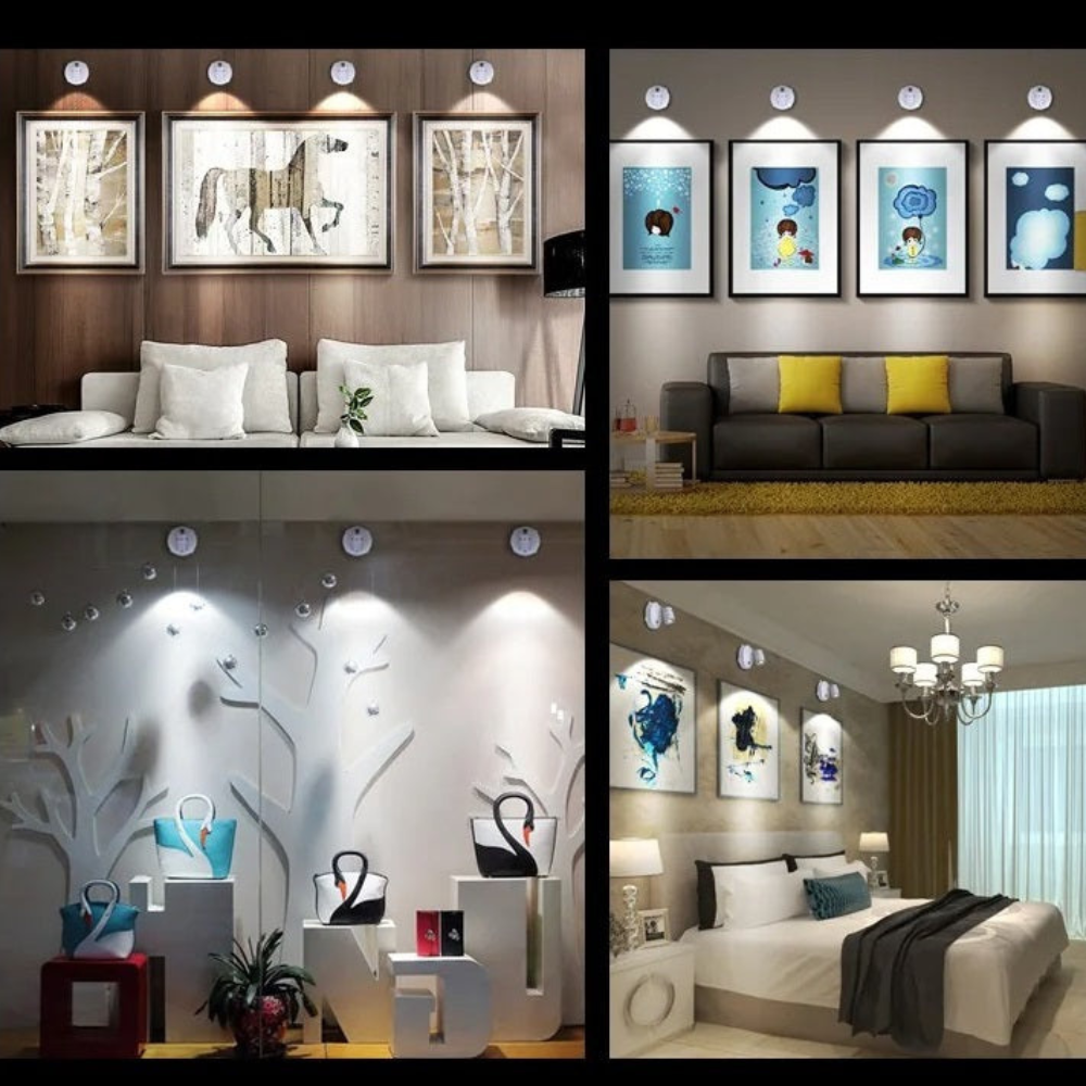 LUMIGLOW – Wireless LED Spotlight for Flexible Lighting