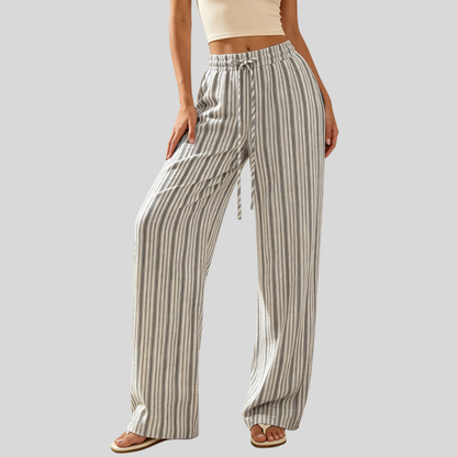 Striped Vacation Wide Pants