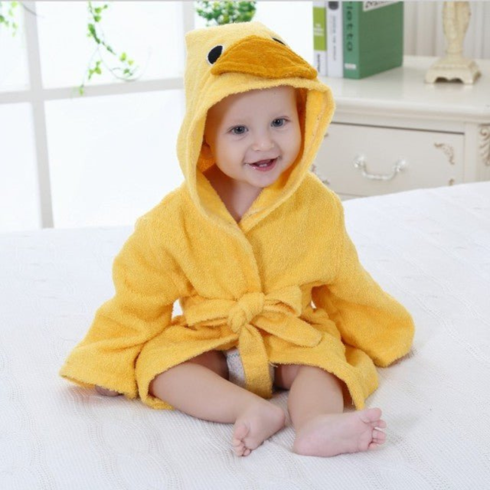 SNUGGLEHOOD – Hooded Baby Bath Towel for Cozy Post-Bath Comfort