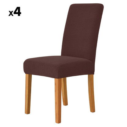 ELASTICVELVET – Elegant Stretch Velvet Chair Covers for Instant Dining Room Renewal