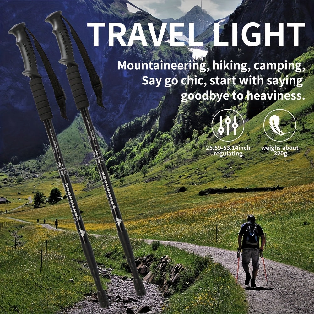 RIDGEWALK - Adjustable Aluminum Trekking Poles Set