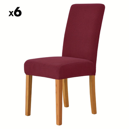ELASTICVELVET – Elegant Stretch Velvet Chair Covers for Instant Dining Room Renewal