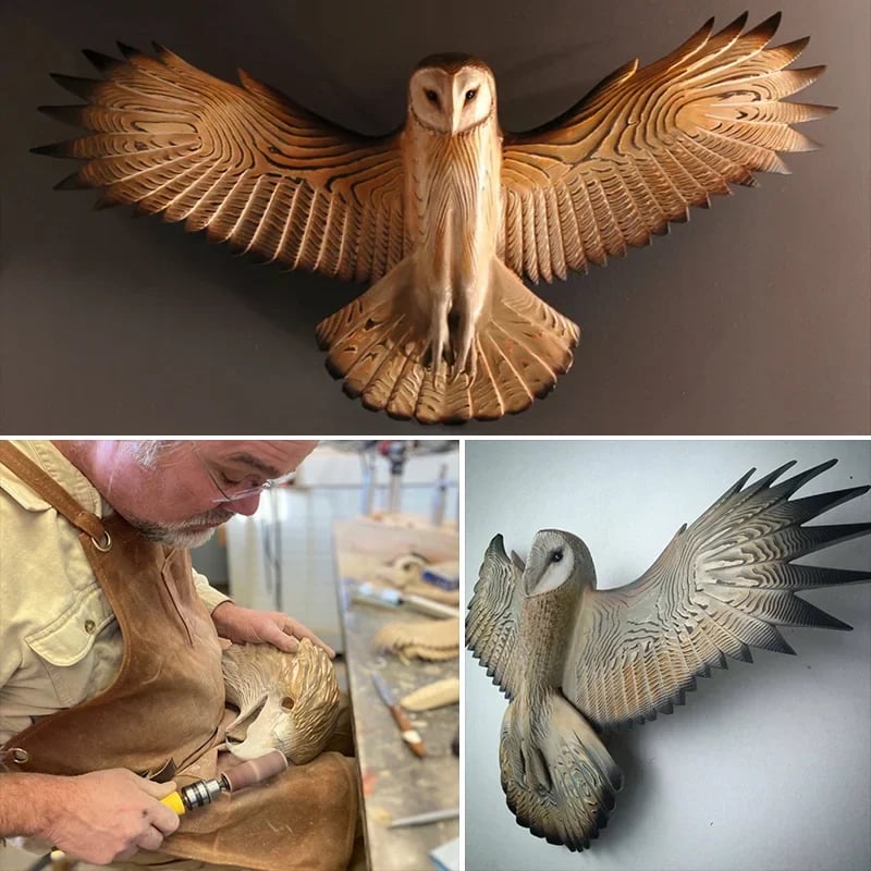 OWLORIA – Majestic Owl Wall Art for Nature-Inspired Home Décor