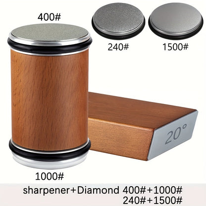EDGEFORGE – Diamond Sharpening Stone Set for Precision Knife Sharpening
