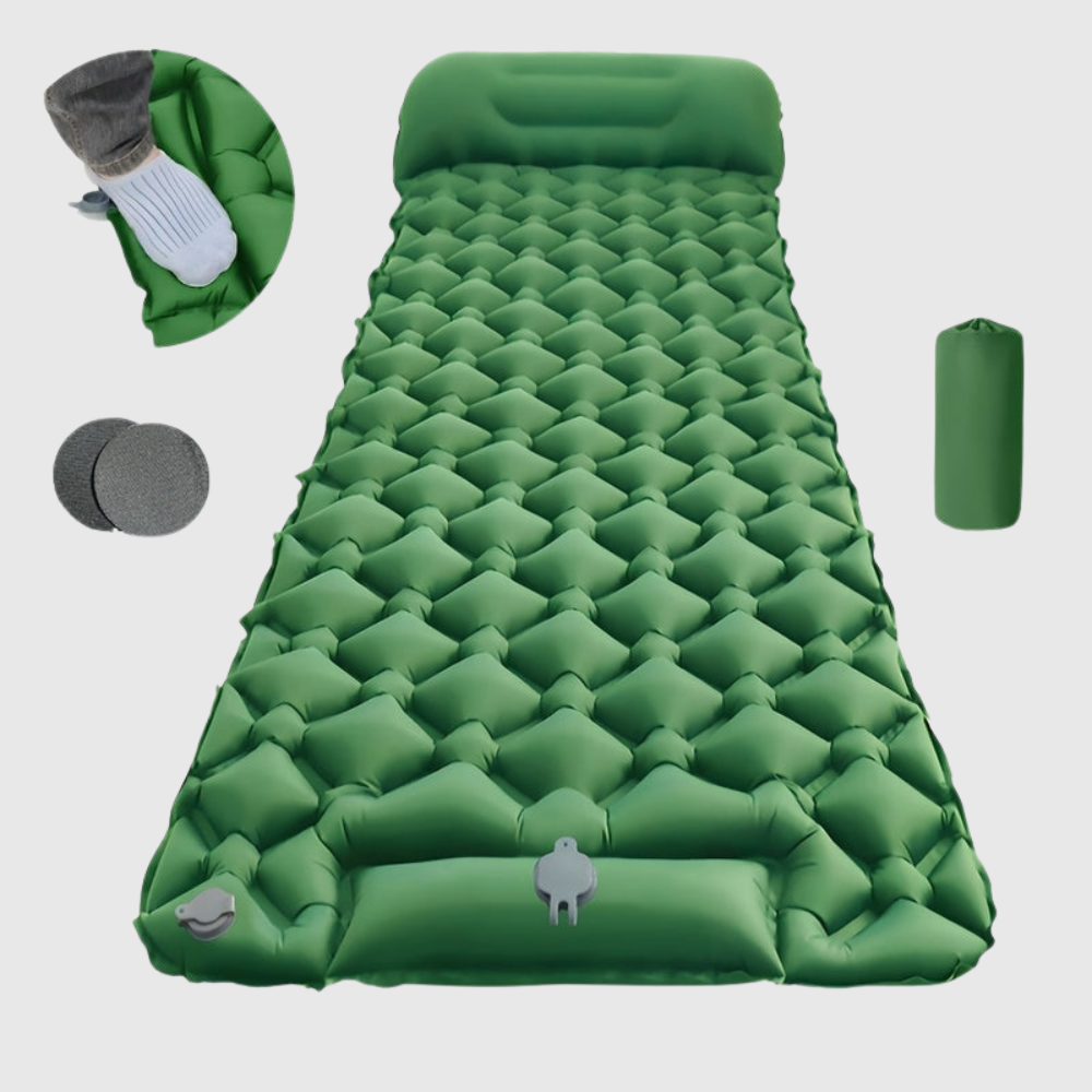 QUICKREST – Inflatable Sleeping Pad for Lightweight Outdoor Hike Comfort