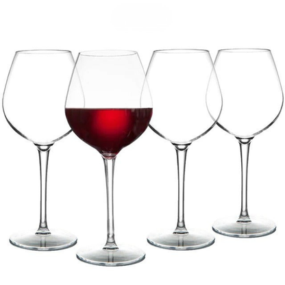 CRYSTELLE – Reusable Wine Glass Set for Elegant Indoor and Outdoor Entertaining