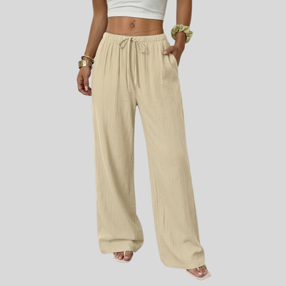 Relaxed Vacation Wide Pants