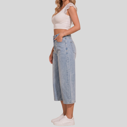 Denim Capri Summer Pants