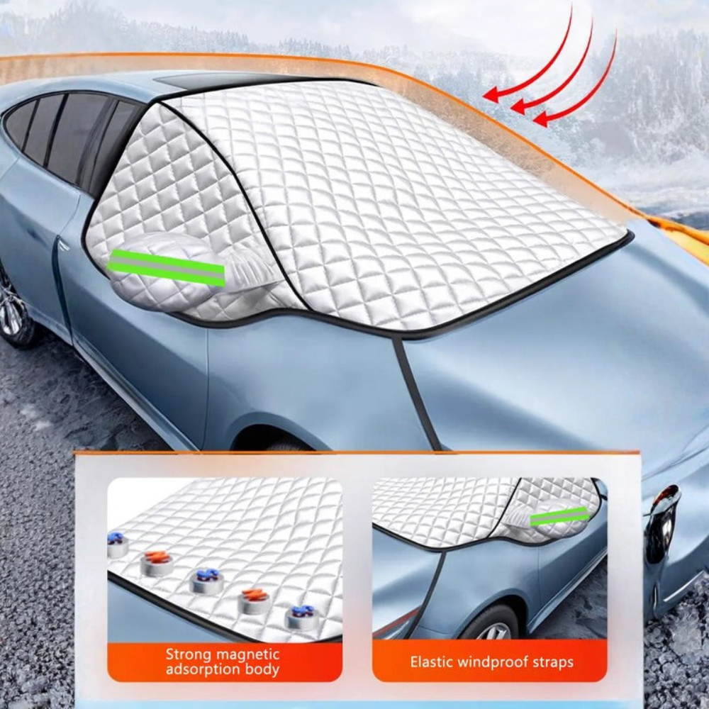 GLACIERSHIELD – Windshield Cover for Complete Winter Protection