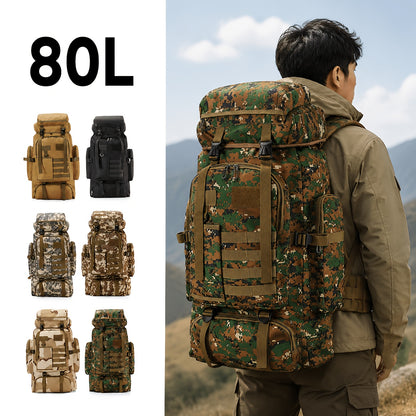 TRAILFORT - 80L Tactical Hiking Backpack