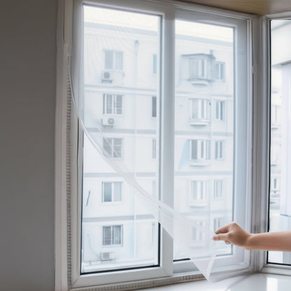 PUREMESH – Self-Adhesive Mosquito Window Net Kit