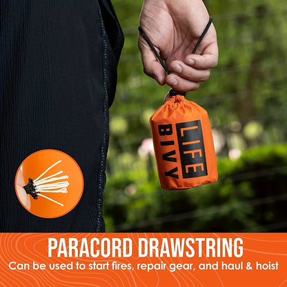 SURVIVASHIELD – Emergency Sleeping Bag for Outdoor Hike Protection and Preparedness