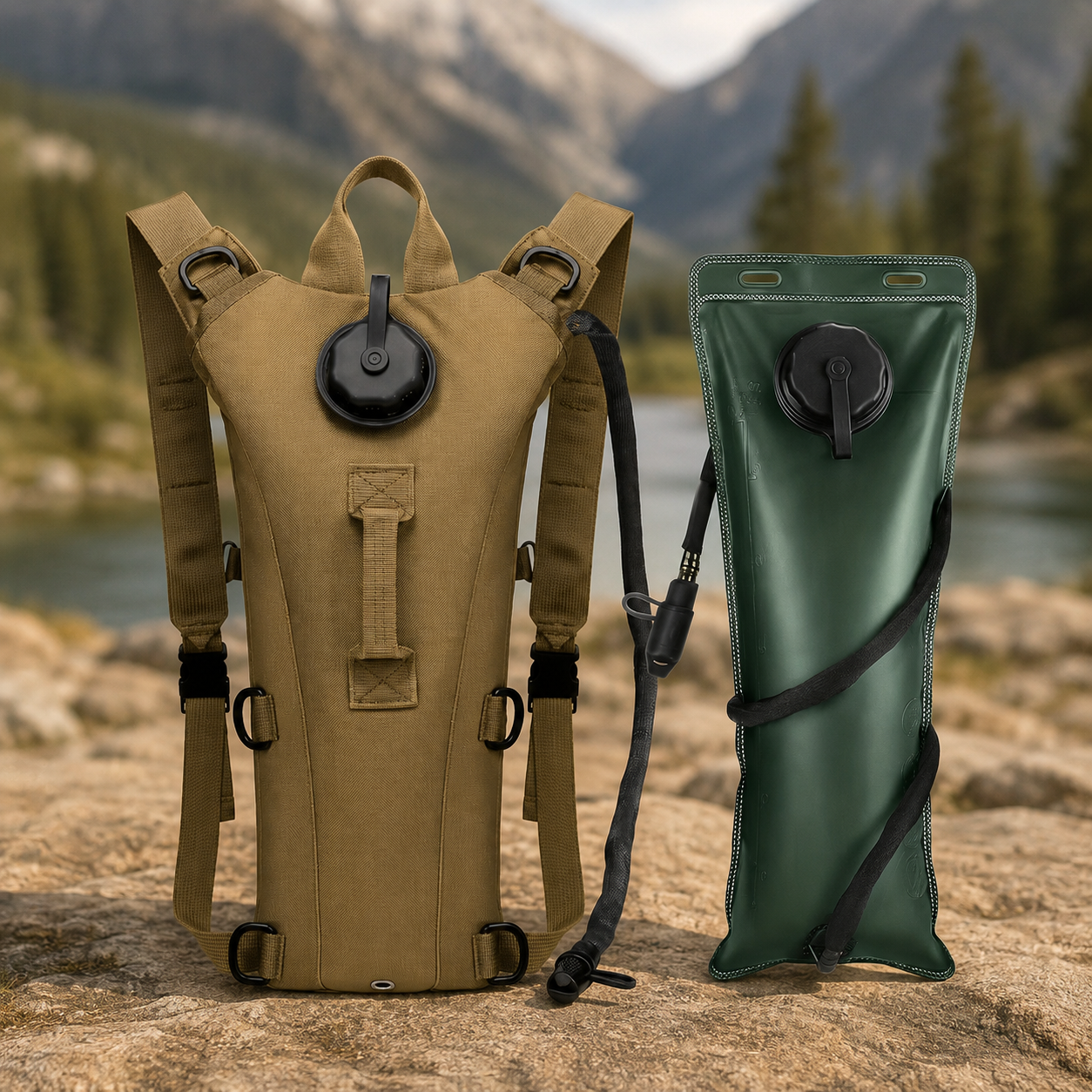 HYDROTRAIL - Hydration Backpack with Water Bladder