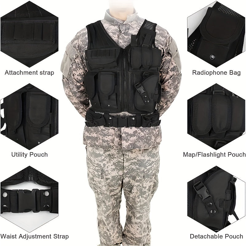 VESTRONIX - Quick Release Outdoor Utility Vest