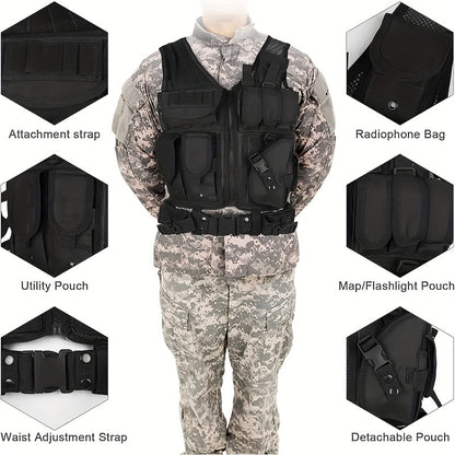 VESTRONIX - Quick Release Outdoor Utility Vest