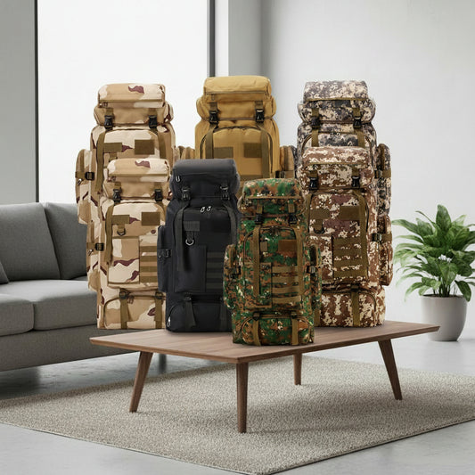 TRAILFORT - 80L Tactical Hiking Backpack