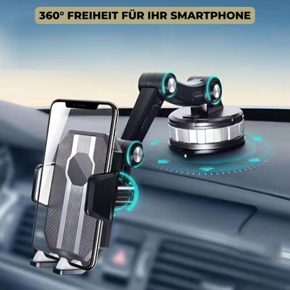 GRIPVAULT – Car Phone Mount with Strong Suction Hold
