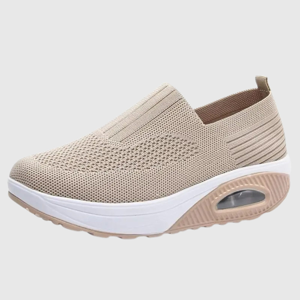 Platform Orthopedic Knit Walking Sneakers