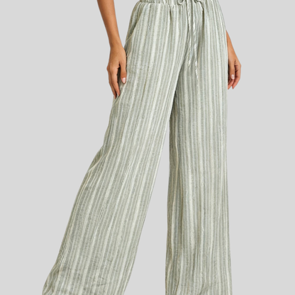 Striped Vacation Wide Pants