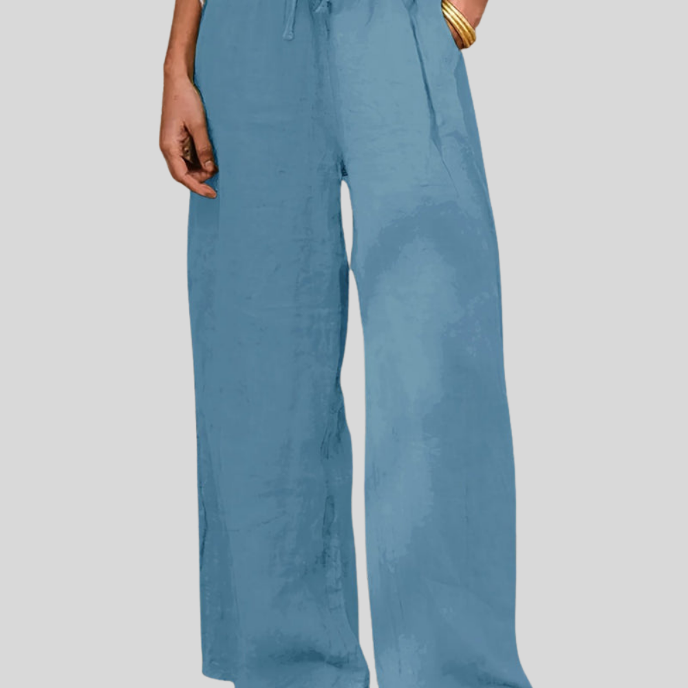 Relaxed Straight Leg Pants