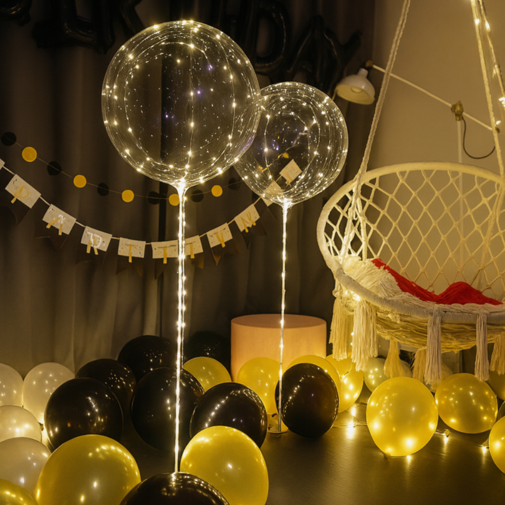 GLOWFEST – LED Balloon Lights for Warm Party Decorations