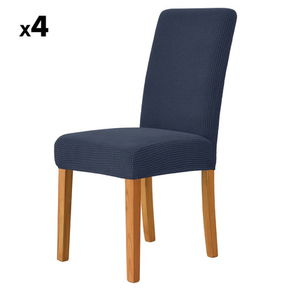 ELASTICVELVET – Elegant Stretch Velvet Chair Covers for Instant Dining Room Renewal