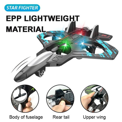 SKYSTRIKE – RC Fighter Jet with Gyro Stabilization for High-Speed Flight