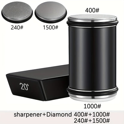 EDGEFORGE – Diamond Sharpening Stone Set for Precision Knife Sharpening