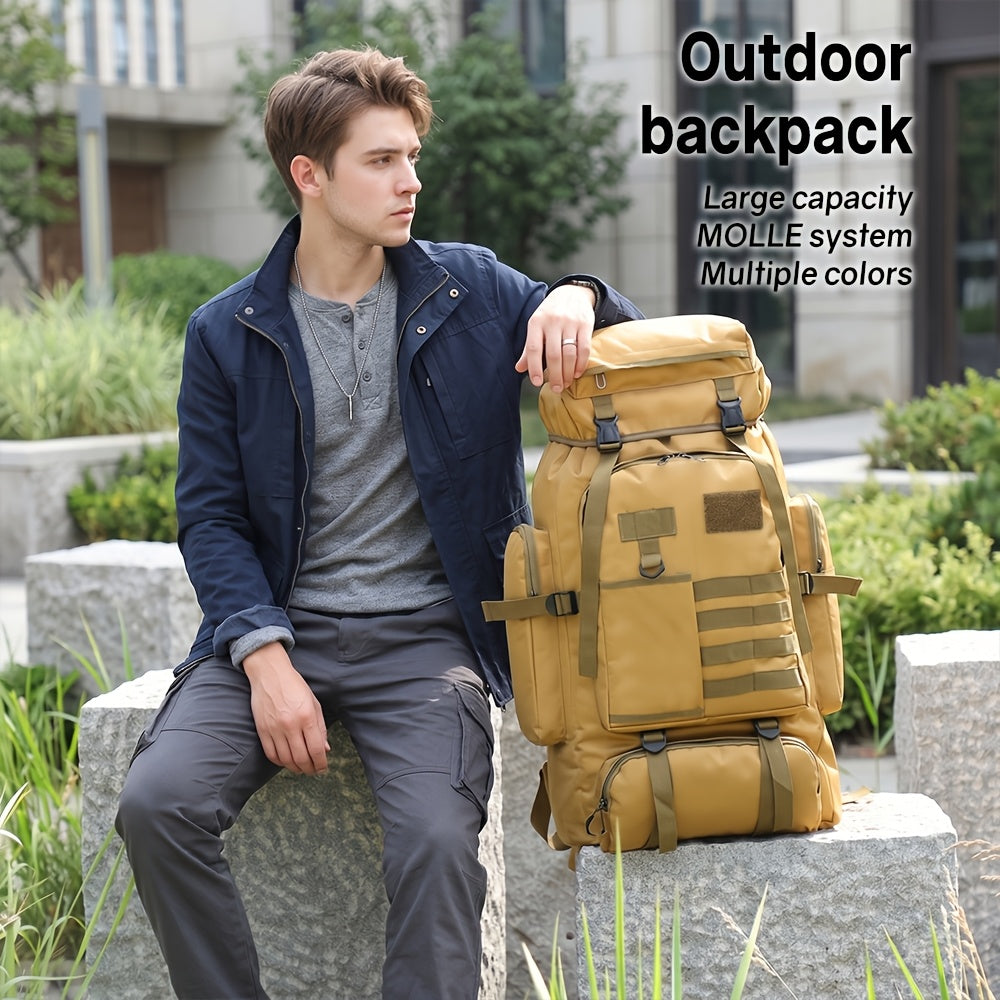 TRAILFORT - 80L Tactical Hiking Backpack