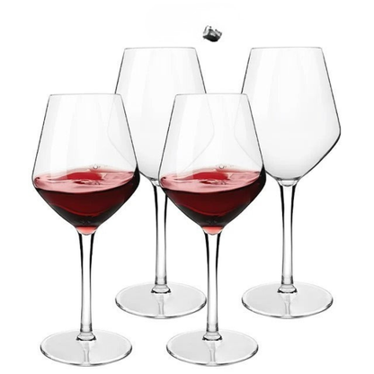CRYSTELLE – Reusable Wine Glass Set for Elegant Indoor and Outdoor Entertaining