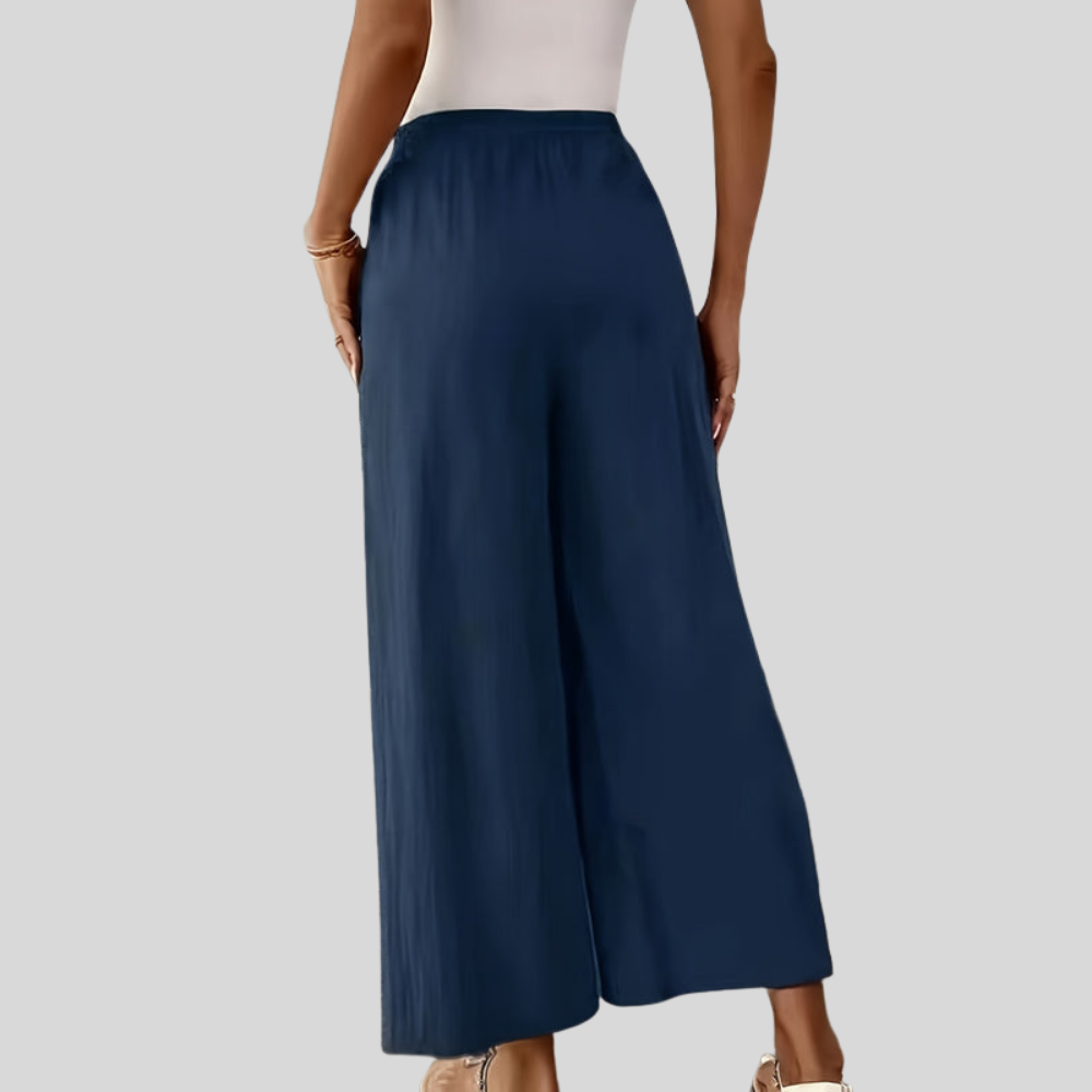 Casual Capri Wide Pants