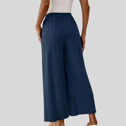 Casual Capri Wide Pants