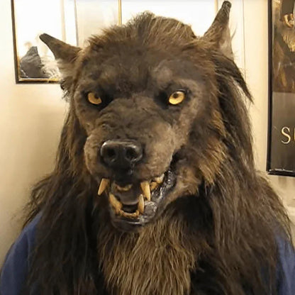 MOONHOWL – LED Werewolf Mask for Halloween Cosplay