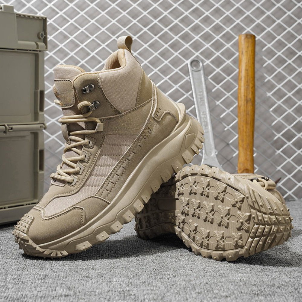 TRAILPEAK – High-Top Hiking Shoes for Outdoor Adventures and Daily Comfort
